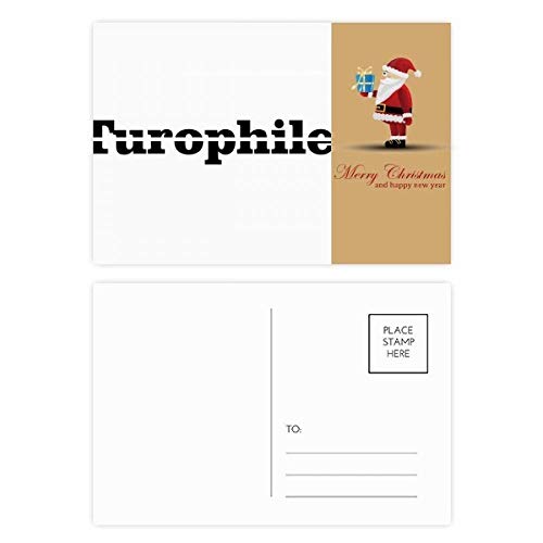 Cartes postales Turophile Père Noël à envoyer pour vos vœux de fin d'année