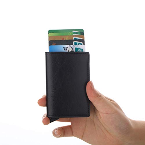 CHALLENGER×POTER LETHER CARD WALLET Carrken® New Antitheft Men and Women Credit Card Holder RFID
