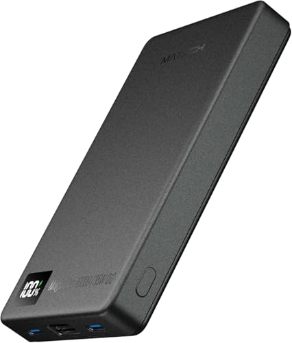 MATECH Qi2 モバイルバッテリー マグセーフ 薄型 小型 軽量 PD 35W 30W対応(史上最薄サイズ14.4mm, 10000mAh) MagSafe対応マグネット式 ワイヤレス充電 タイプC iPhone12~シリーズに対応 MagOn Pro 10000 35W Qi2のサムネイル