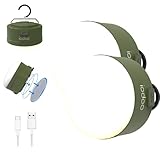 IODOO 3000mAh 2000LM 充電式キャンプライト ウォーム/ホワイト/ネイチャー/SOS 4モード 明るさ 無段階調整 キャンプランタン 充電式テントライト 停電用 緊急サバイバルキット(2)