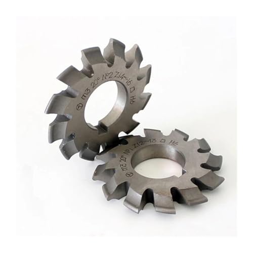 Fresa para engranajes HSS modulo M8 NO.8 herramienta de corte PA20 grados 3