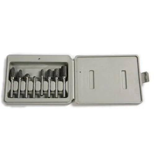 Set de 8 fresas de carburo, mango 6mm miniatura 6