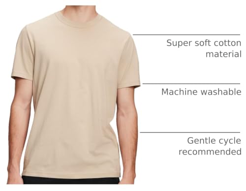 Image of Gap Mens Everyday Soft Crewneck T-Shirt Tee