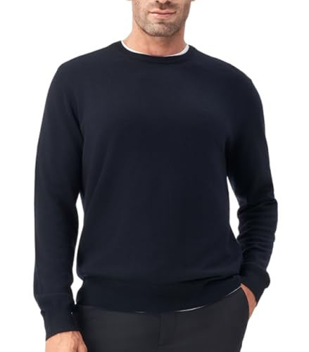 Sweaters for Men Long Sleeve Crewneck Regular Fit Casual Wool Pullover Sweaters