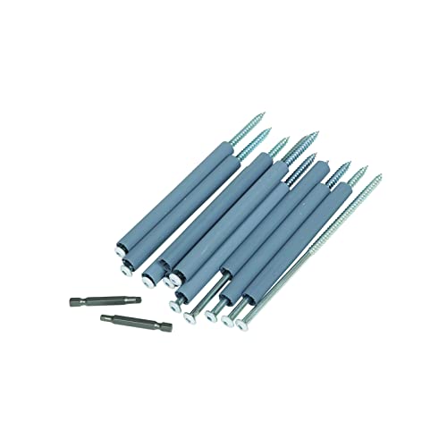 AMERIMAX HOME PRODUCTS 33047PK 7-Inch Screw/Ferrule, White