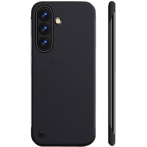 Étui pour téléphone L488 en cuir noir minimaliste pour smartphone