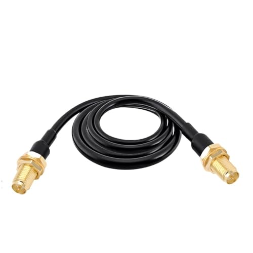 RG8X RF�����P�[�u�� SMA�I�X-�I�X 50�I�[�� �ᑹ��CB�A���e�i VHF���W�ISWR���[�^�[�A���e�i�A�i���C�U�[�p(RP SMA F to RP F,20M(65.6FT))