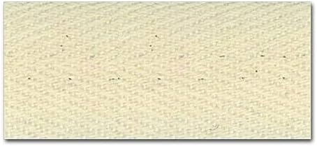 Trimplace 3/4 Inch 100% Cotton Twill Tape - 5 Yards (Natural)