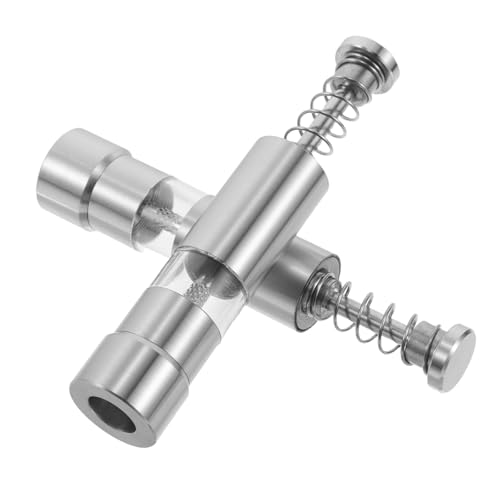 VILLCASE �X�e�����X�X�`�[�����蓮�y�b�p�[�O���C���_�[ 2�� - �L�b�`���p�莝���X�p�C�X�~�� - ���R�V���E�ƃX�p�C�X�p�̋l�ߑւ��\�ȃv�b�V���{�^���O���C���_�[