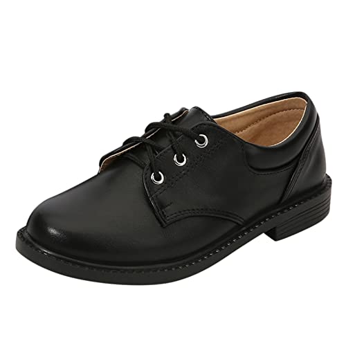 Chaussures en cuir garçons d'été et automne pour grand étudiant