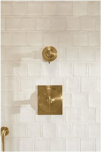 Kohler KTS35920-4-BN Castia by Studio McGee Válvula de equilibrio de presión con manija de palanca única - Sin equipo rough-in Níquel cepillado vibrante miniatura 5