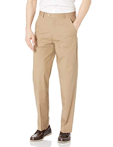 Palm Beach Men's Oxford Khaki Poplin Suit Separate Pant