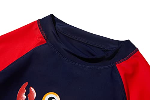 Image of Baby and Toddler Boys' 3-Piece Swimsuit Set Kids Bathing Suit Swimwear with Hat Surfing Suit UPF 50+ FBA