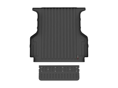 WeatherTech TechLiner Truck Bed Liner for Ford Ranger, Complete Set (Bed Liner and Tailgate Liner) (36016-3TG14), Black