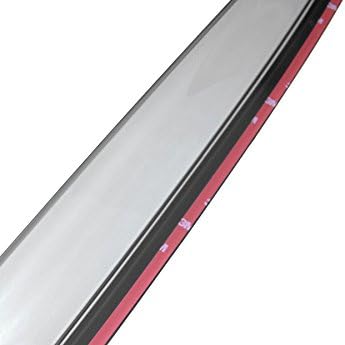 WellVisors Window Visors Wind Deflectors Compatible with Ford 2011-2019 Fiesta Sedan with Black Trim Rain Guards 3-847FD004