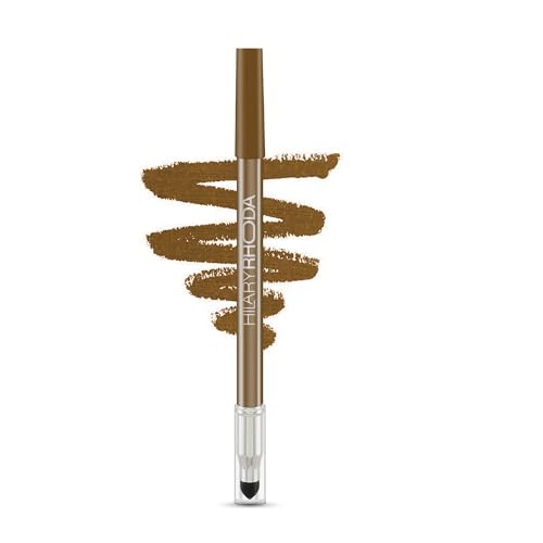 Image of Hilary Rhoda Play n Blend Gel Eyeliner | One Stroke Application | Highly Pigmented | Matte & Shimmer Finish | 2 in 1 Smudger + Eyeliner | Butter Smooth Texture | 1.5g - (Pop Champagne | Shade 01)
