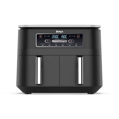 NINJA Foodi DualZone Air Fryer 2 Compartiments, 2 Zones de