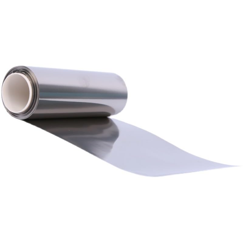 Image of Titanium Foil, 0.04x170x1000mm High Purity Metal Titanium Strip for Scientific Research. (W*L=170 * 1000mm, Thickness 0.04mm)