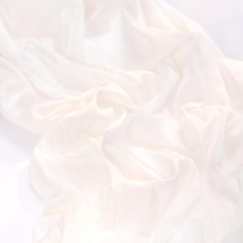 Image of MLMC Ivory White Table Runner Rustic Gauze Cheesecloth Table Runner 10ft Cheese Cloth Centerpiece Decor 35x120 Inches for Dessert Anniversary Wedding Bridal Baby Shower Decor