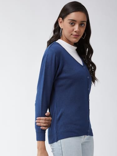 Image of Pivl Womens Winter Season V Neck Full Sleeves Sweater /Cardigan