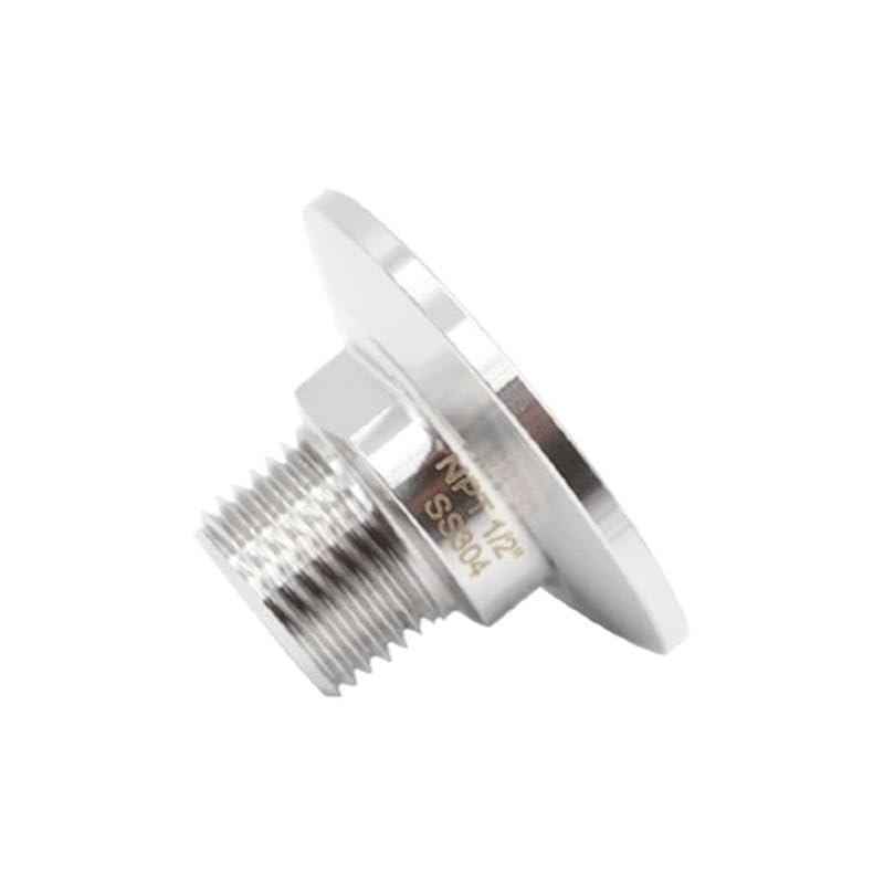 NPT-Außengewinde auf Ferrule-Tri-Clamp-Adapter, Rohrverschraubung, 304-Edelstahl(3l8 inch-64mm)