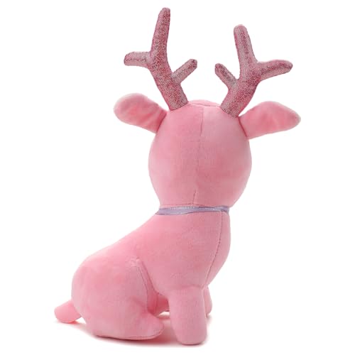 Image of Soft Pink Deer Plush Toy for Kids Stuffed Soft Toy with Cute Hug-Friendly Plush for Babies, Toddlers & Children Safe, Lightweight & Easy to Clean (35CM)