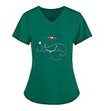 Comodidad de trabajo – El material antiarrugas (anti-wrincle) y transpirable es cómodo de llevar y da libertad al cuerpo de la mujer y proporciona circulación de aire por debajo y por encima del tejido para evitar la sudoración y eliminar el exceso de calor.