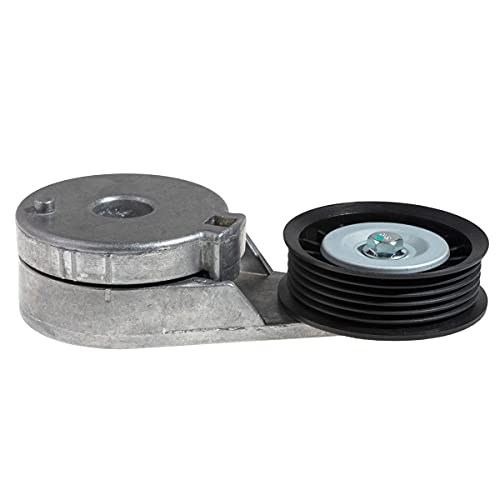 Auqdd 38104 Automatic Belt Tensioner Pulley Assembly (3.4L/3.5L) Fit For 02-07 Buick Rendezvous/05-09 Chevy Equinox 97-06 Malibu/99-04 Olds Alero/01-05 Pontiac Aztek 99-05 Grand Am/05-06 Saturn Relay #TOP1
