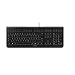 CHERRY KC 1000 - USB Tastatur - Flaches Design - Kabelgebunden - „der Blaue Engel“ - GS-Zulassung - QWERTZ Business-Tastatur - Deutsches Layout - Schwarz