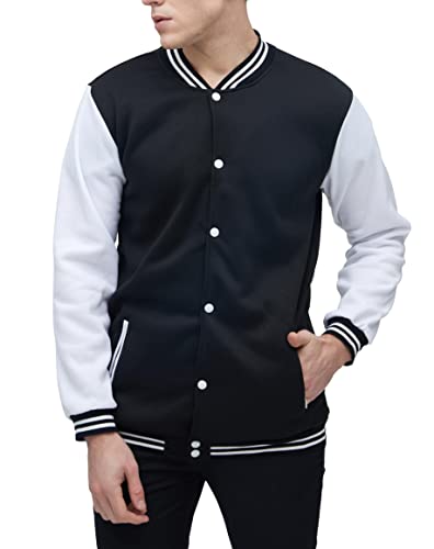 Yuji Itadori Mens Varsity Jacket Baseball Letterman Bomber Jacket Fleece Long Sleeve Coat Casual Clothing XXS-3XL