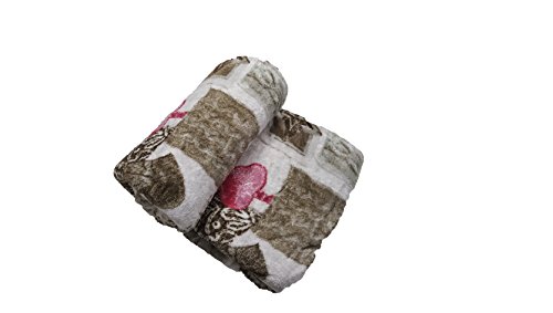 Irge Morbida Coperta Plaid in Pile Singolo