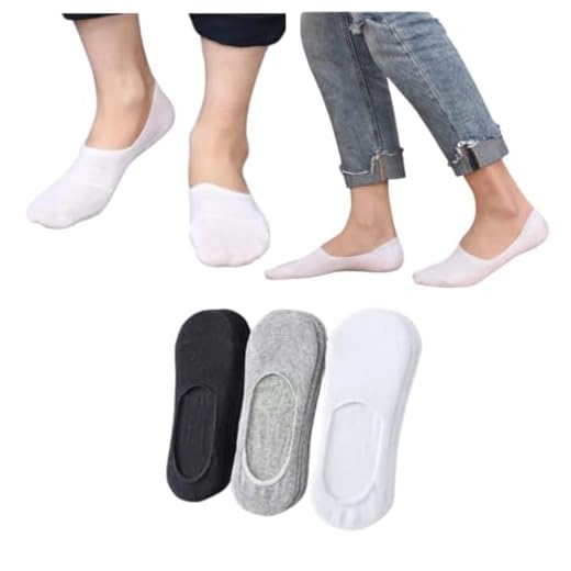 Kit 06 Pares De Meias Femininas Sapatilhas Invisível Soquete Oferta (Cinza)