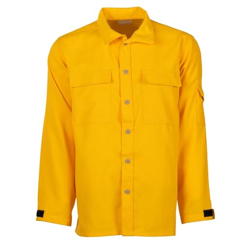 TRUE NORTH Mens Wildland Firefighting Brush Shirt Plus Series Yellow