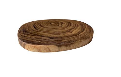 Dessous de verre bois de teck artisanal table design