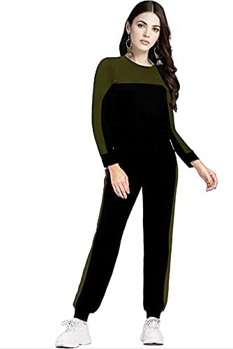 Image of Fashions Women's Solid Track Suit, Trendy