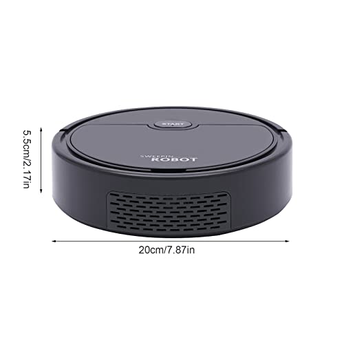 Queeucaer Staubsauger Roboter mit Absaugstation Saugrobote Saugroboter Kehrroboter Mit Wischfunktion Absaugstation500pa, Kunststoff,Weiß,für Ihren langfristigen Einsatz