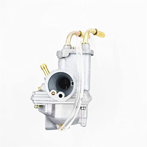 Carburador Compatible con Yamaha Y Zinger PW 50 Pw50 UK 23 mm Enchufe Carburador Filtro de Aire Choke Cable &Cable de estrangulador de Acelerador de 21 mm Adecuado Cover