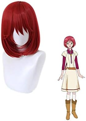Amazon Co Jp アニメ赤髪の白雪姫白雪姫女性赤髪の白雪姫コスプレ衣装耐熱人工毛ウィッグ Mz 1487 ホビー