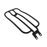 Farbe: Schwarz/Chrom BGFFDSZ Kompatibel mit Motorradzubehör, Rücksitz-Gepäckträger-Stützrahmen, kompatibel mit BMW R 18 2020 2021–2023 R18 R18 Classic R 18 100 Jahre(Black)