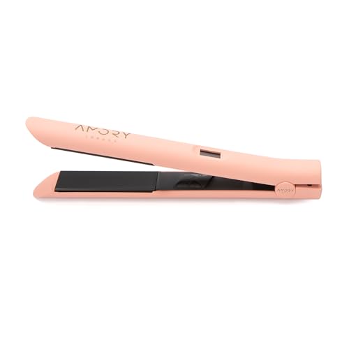 Amory soho Edition Hair straightner Titanium Floating Plates ION & Infrared Based Technology Rose Gold