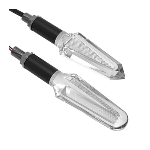 Clignotants universels pour moto LED DRL bleu flash frein 12V