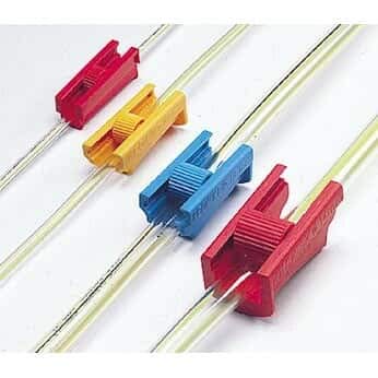 Keck Ramp Clamp Tubing Clamps, 14 mm, 12/Pk