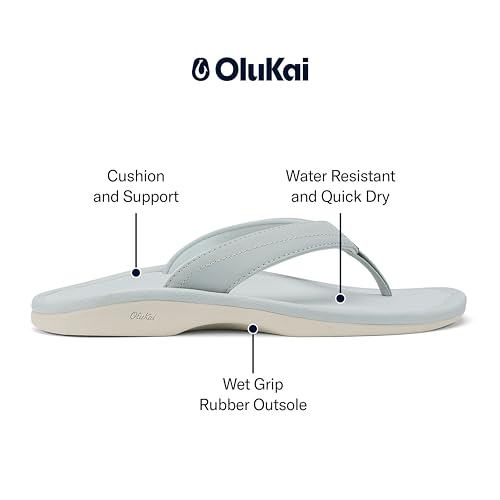 Image of OluKai Ohana Women's Sandals, Water Resistant Flip Flops with Arch Support
