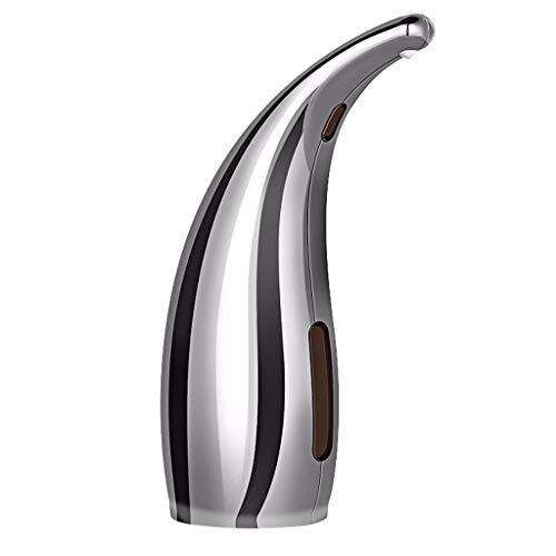 Preisvergleich Produktbild Touchless Schaumseifenspender Automatisch Seifenspender Edelstahl Sensor Infrarot Berührungslos Flüssigseifenspender für Küchen und Badezimmer (B 300ml)