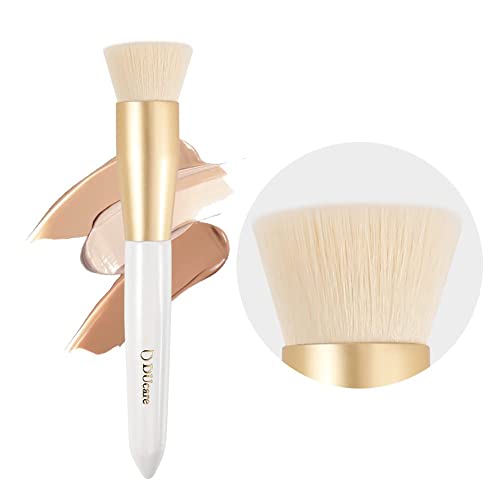 DUcare Foundation Brush Kabuki Makeup Tools Blending Brushes for Face Liquid Cream Powder - Buffing and Stippling & Concealer