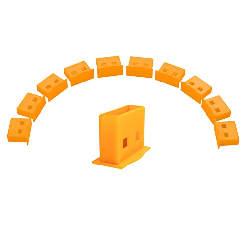 10-Pack Yellow USB Type-A Dust Plugs-USB Port Protector Covers for USB A Female Ports,Dustproof Cap Protectors for USB Ports,Compute1-2r,Laptop,TV,Router,All USB A Devices