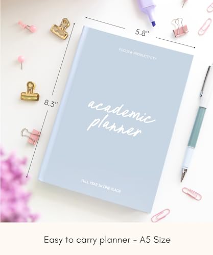 Lamare Academic Planner 2025-2026 – Undated Weekly College Student Planner 2025-2026 For Homeschool, High School, College & Nursing Students