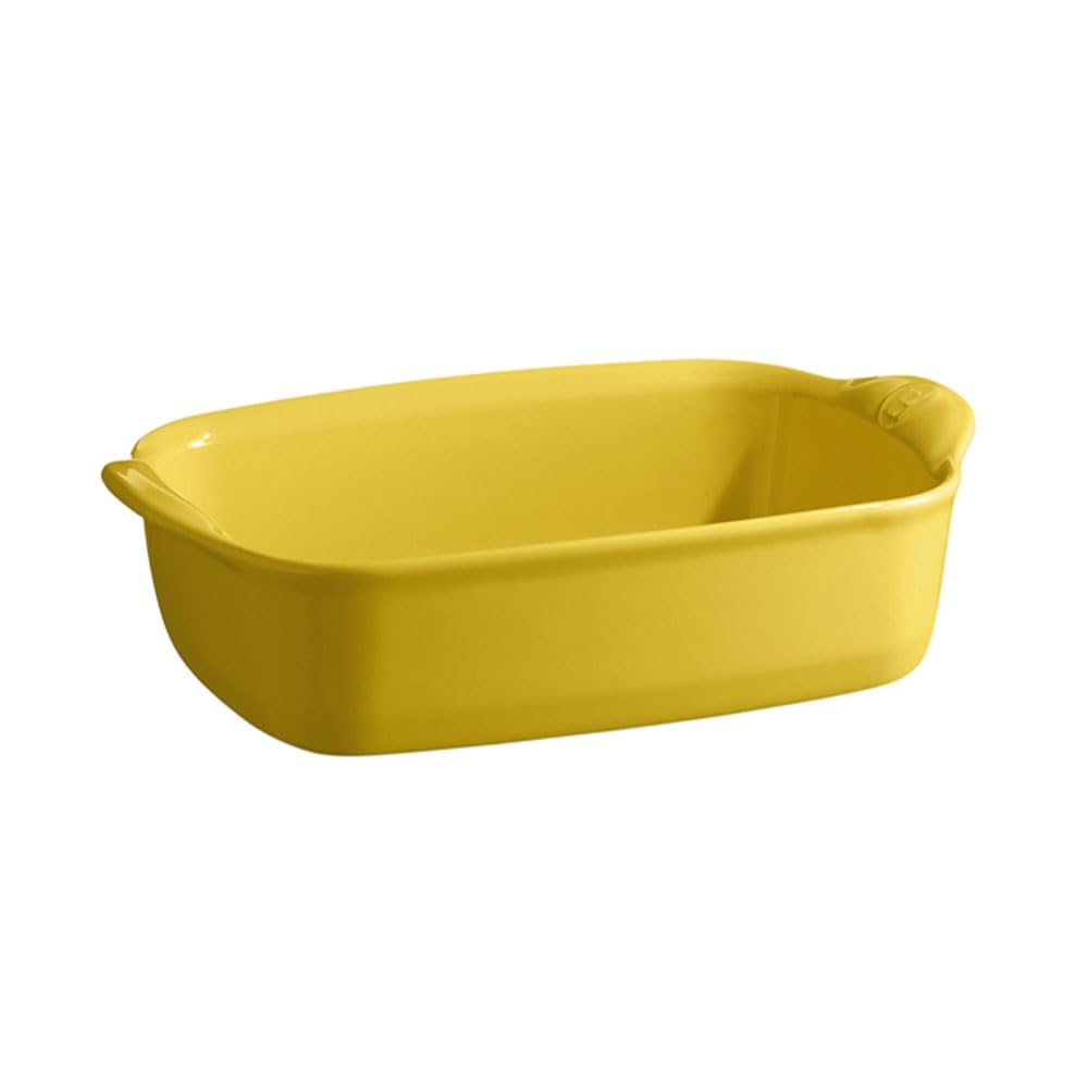Emile Henry Rectangular Oven Dish, 22 Cm X 15 Cm, Yellow