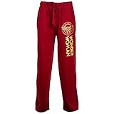 Wonder Woman Golden Logo Unisex Pajama Pants Small (28-30)