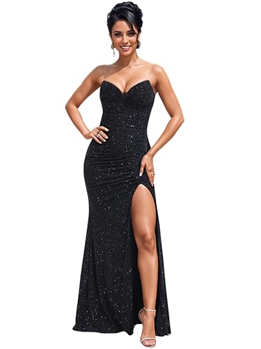Image of Figdaw Elegant Long Prom Dresses Sexy Evening Gowns for Women Formal Events 2025